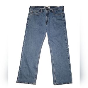 Signature by Levi Strauss Relaxed Blue Jeans Size 38X30